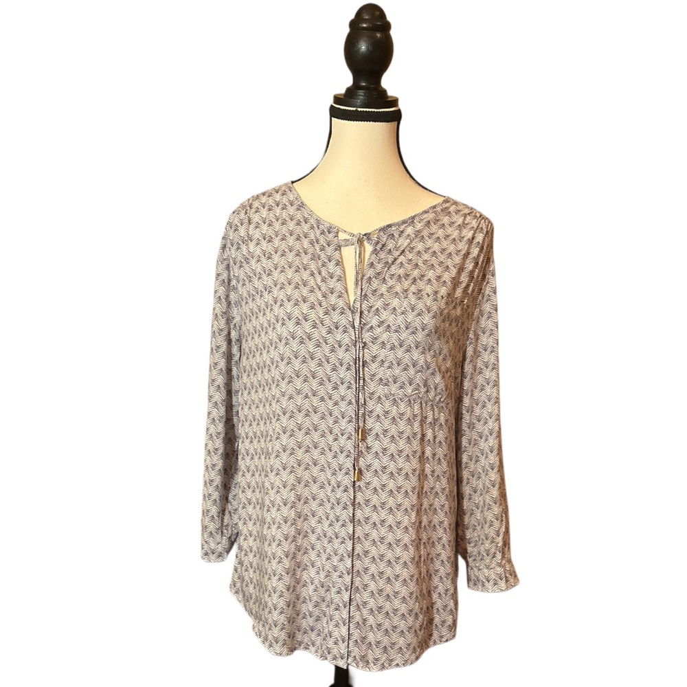 Vintage Carole Little Boho Tunic L